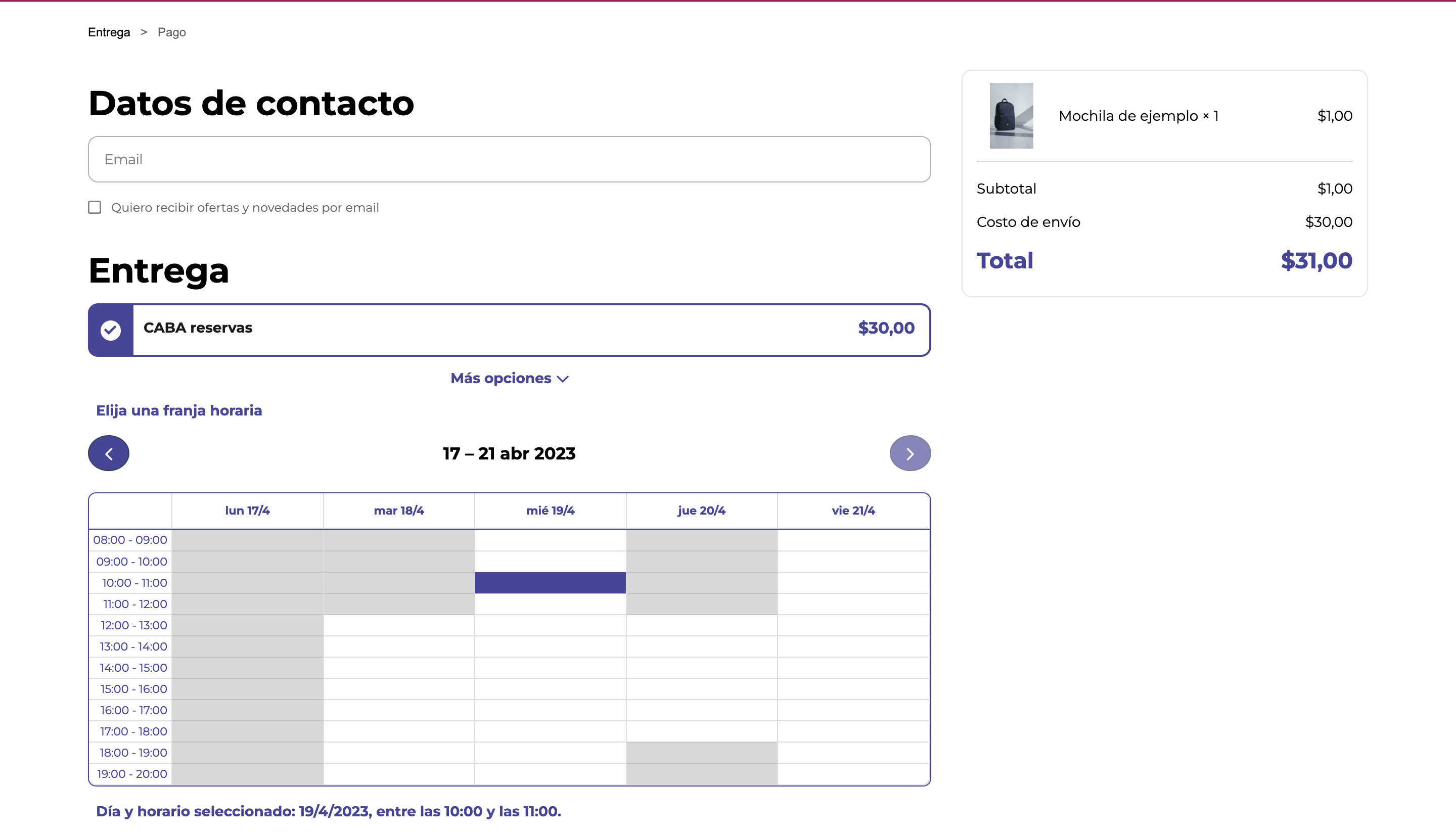 Smile datepicker